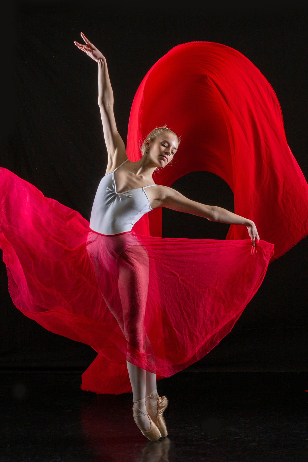 Ballet School of Vermont Student. Wayne Tarr Photography